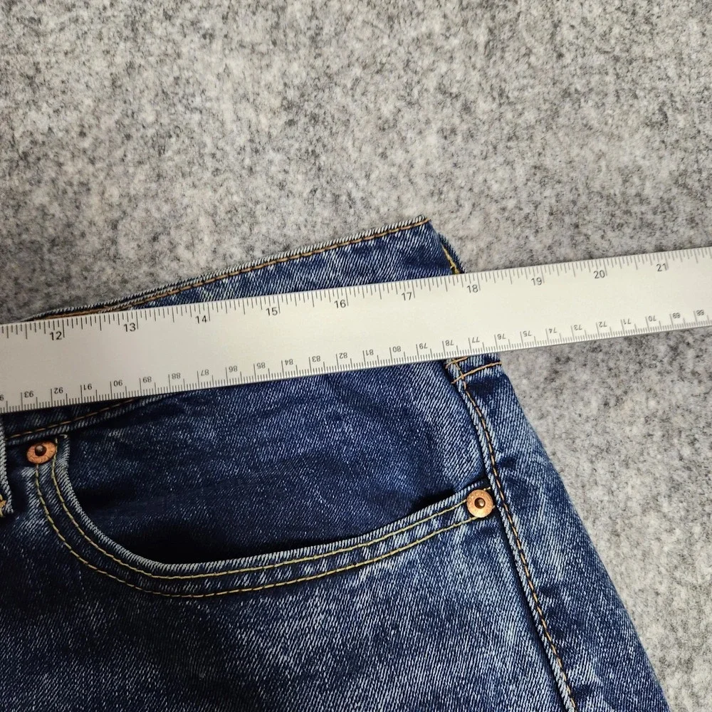 Levis‎ 512 Slim Taper Jeans Mens 34x34 Blue Denim Medium Stone Wash Skater Punk